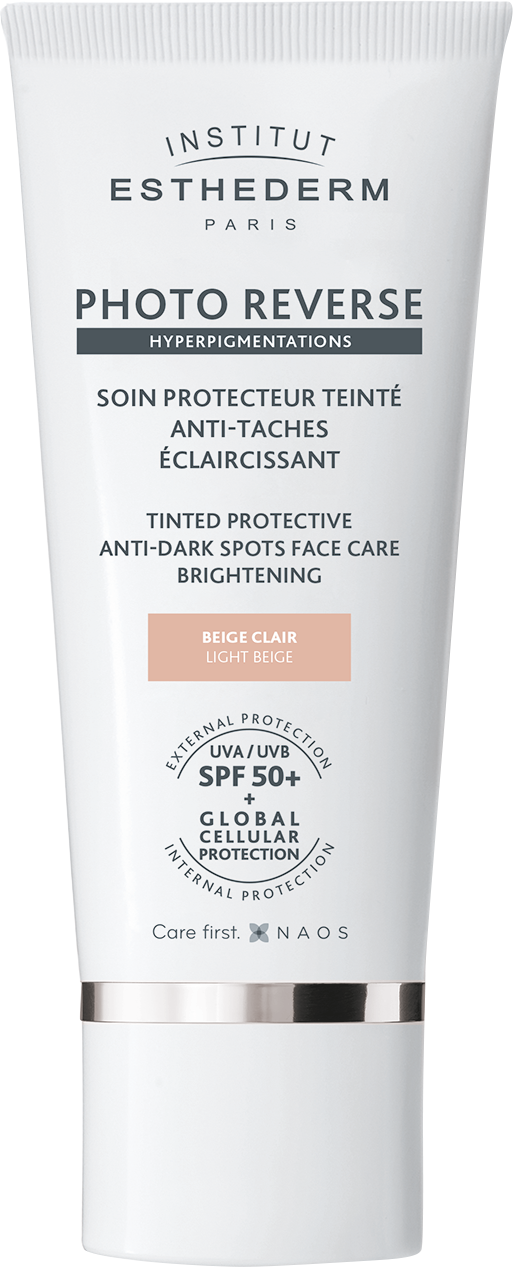Institut Esthederm Photo Reverse Brightening Protective Anti-Dark Spots Face Care Light Beige 50 ml