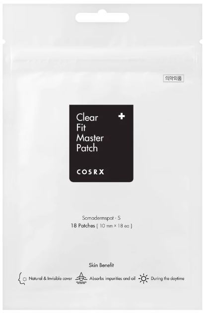 Fotografie COSRX Master Patch Clear Fit - Čistící a zklidňující náplasti na akné 18 ks