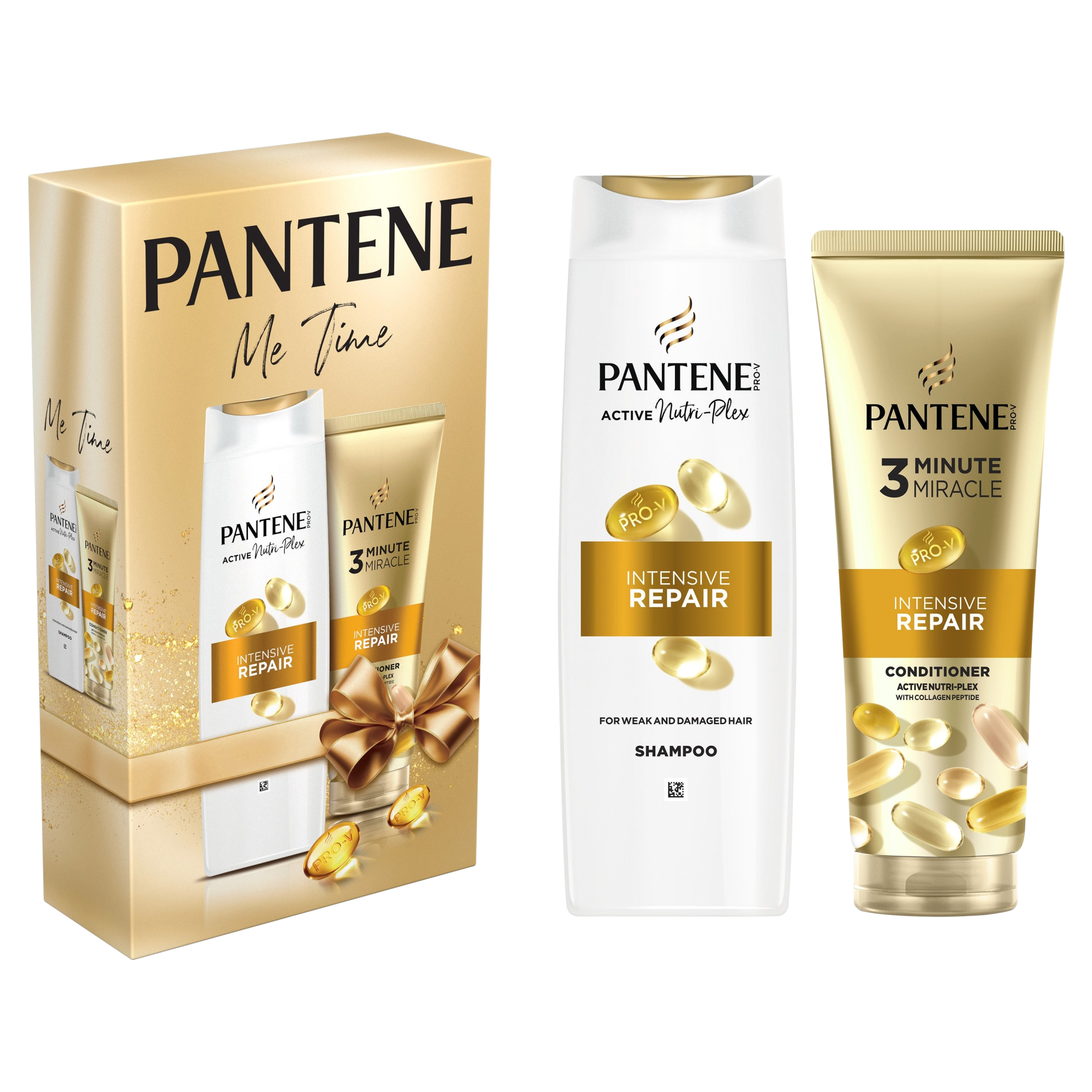 PANTENE Sada produktů Intensive Repair: šampon 400 ml + kondicionér 220 ml