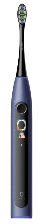 OCLEAN X Lite Dark Blue sonický kartáček, tmavě modrý