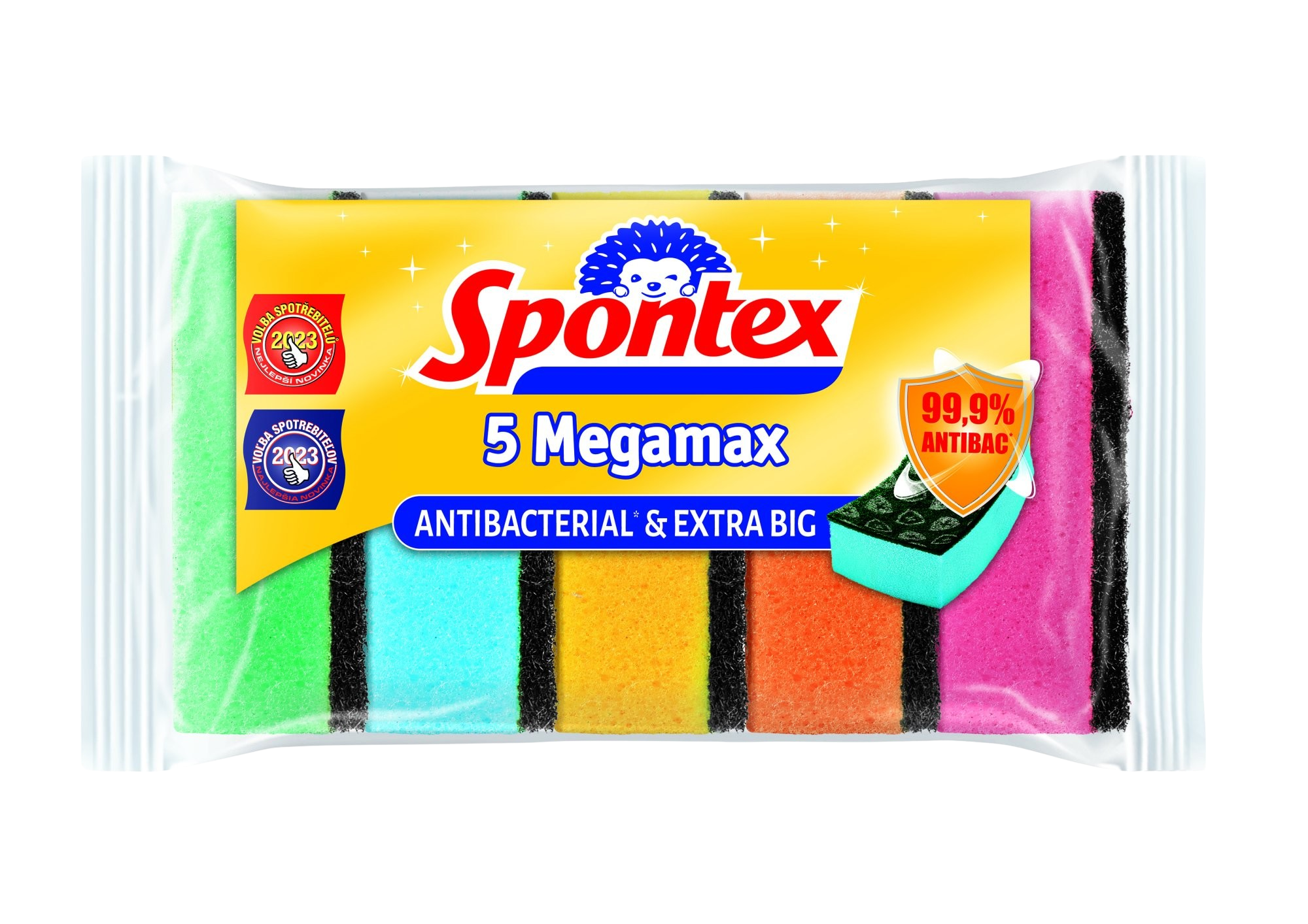SPONTEX Megamax Hubičky na riad 5 ks