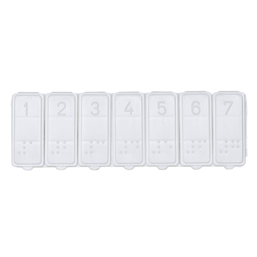 PillBox Dávkovač liekov na 7 dní delený