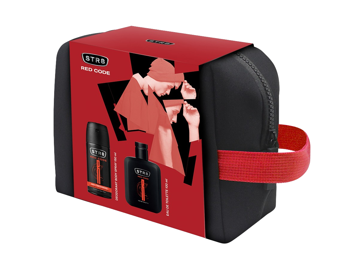 EDT 100 ml a deodorant ve preji 150 ml s taštičkou