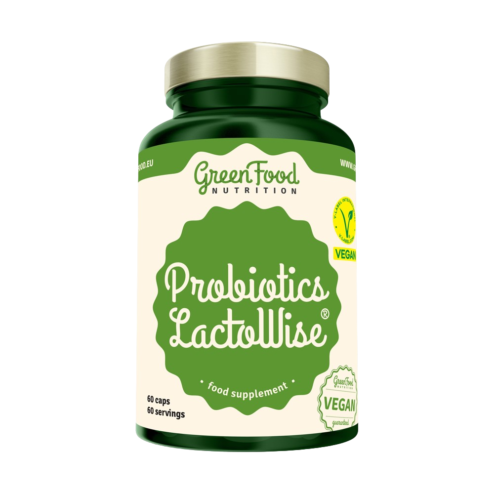 GreenFood Nutrition Probiotics LactoWise 60 kapslí