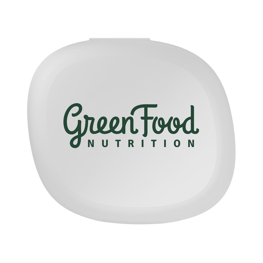 GREENFOOD NUTRITION Pillbox na kapsle white