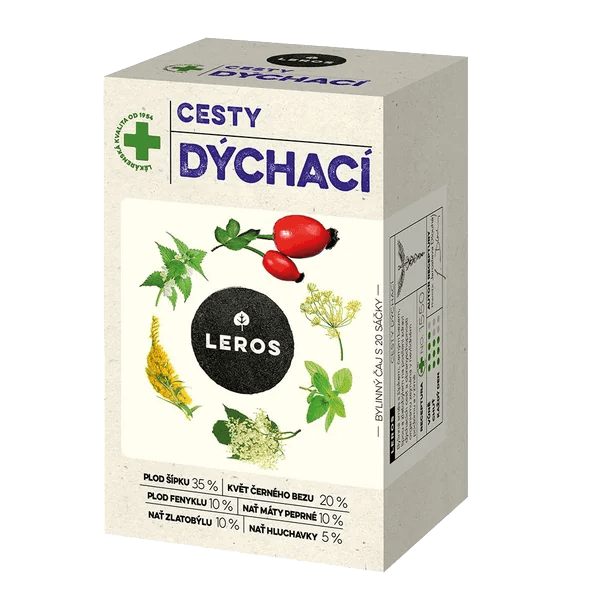 LEROS Cesty dýchací 20 x 1.5 g