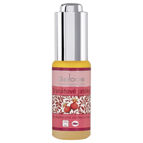 SALOOS BIO Granátové jablko, Regeneračný tvárový olej 20 ml