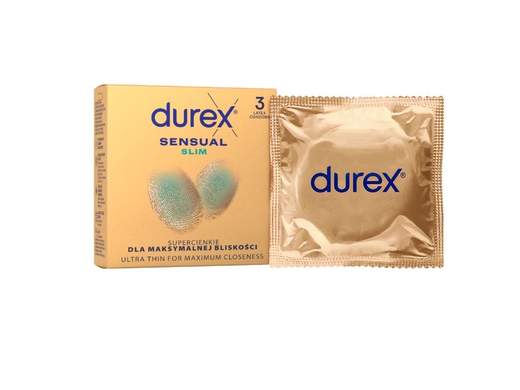 DUREX Sensual Slim 3 ks