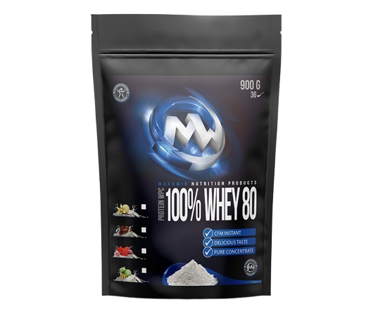MAXXWIN 100% Whey protein 80 pistácie 900 g