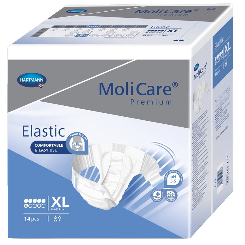 HARTMANN MoliCare Elastic XL 6 kvapiek 14 ks