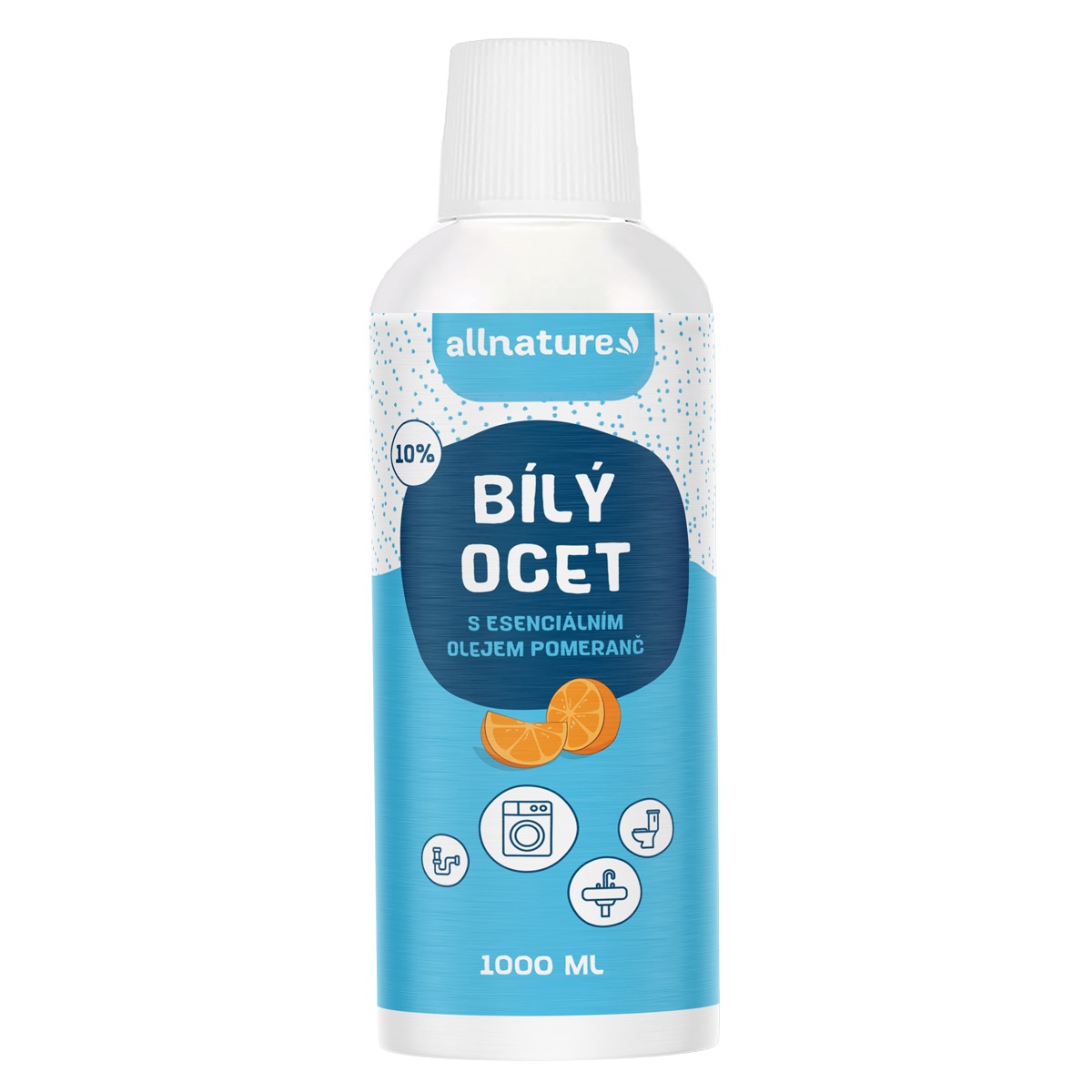ALLNATURE Biely ocot 10% s vôňou pomaranča 1 l kúpite na Pilulka.sk