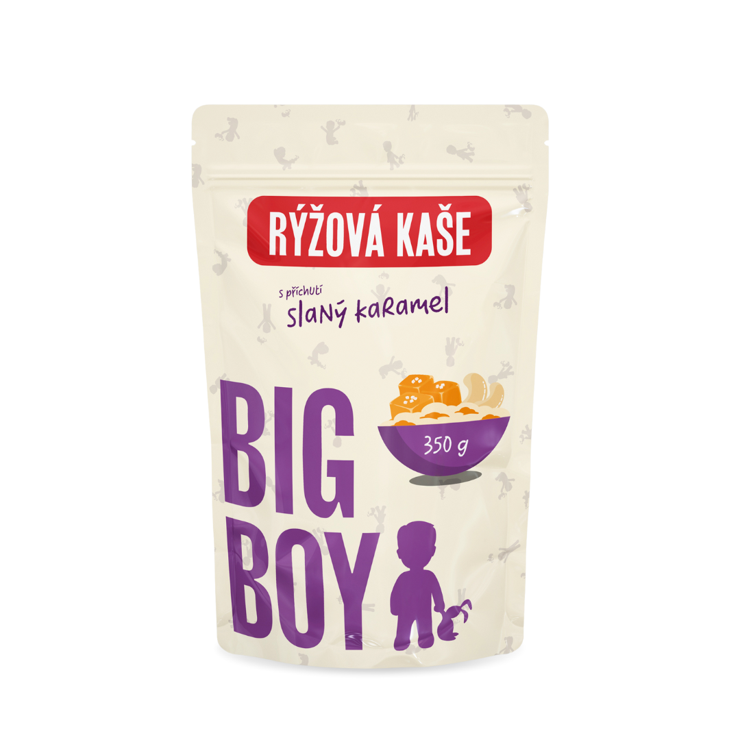 BIG BOY Rýžová kaša Sweet and Salty EKO varianta 350 g