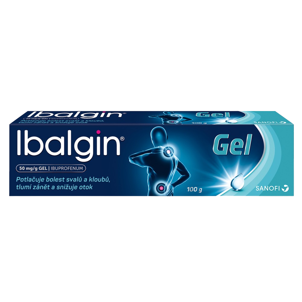 IBALGIN 50mg/g gel 100 g
