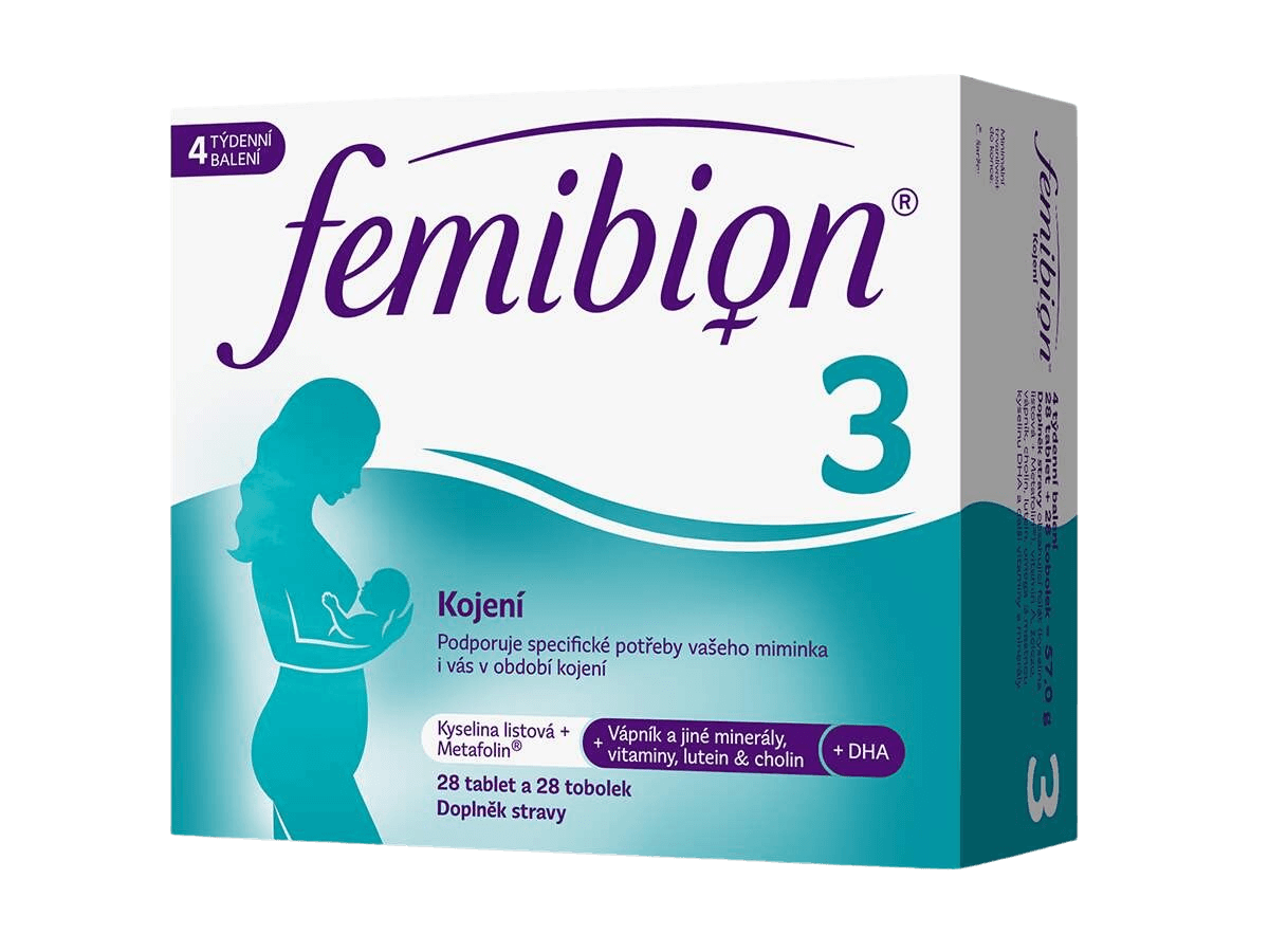 FEMIBION 3 Kojení 28 tablet + 28 tobolek