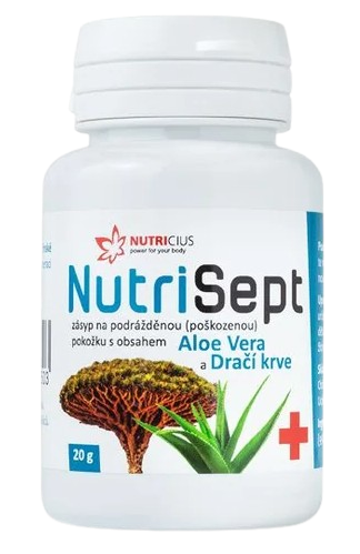NUTRICIUS NutriSept Zásyp na podráždenú pokožku 20 g