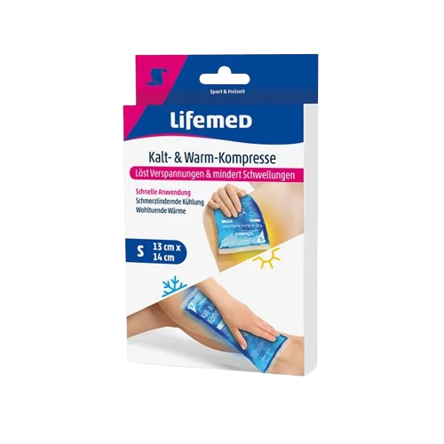 LIFEMED Chladivý a hřejivý polštářek S 13x14 cm