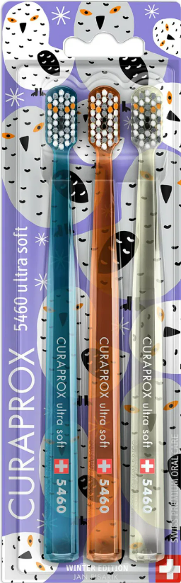 CURAPROX CS 5460 ultrasoft Sovie edícia zubná kefka 3 ks