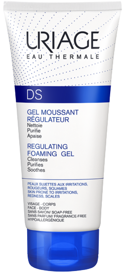 URIAGE D.S. Čistiaci gél na suchú a podráždenú pokožku 150 ml