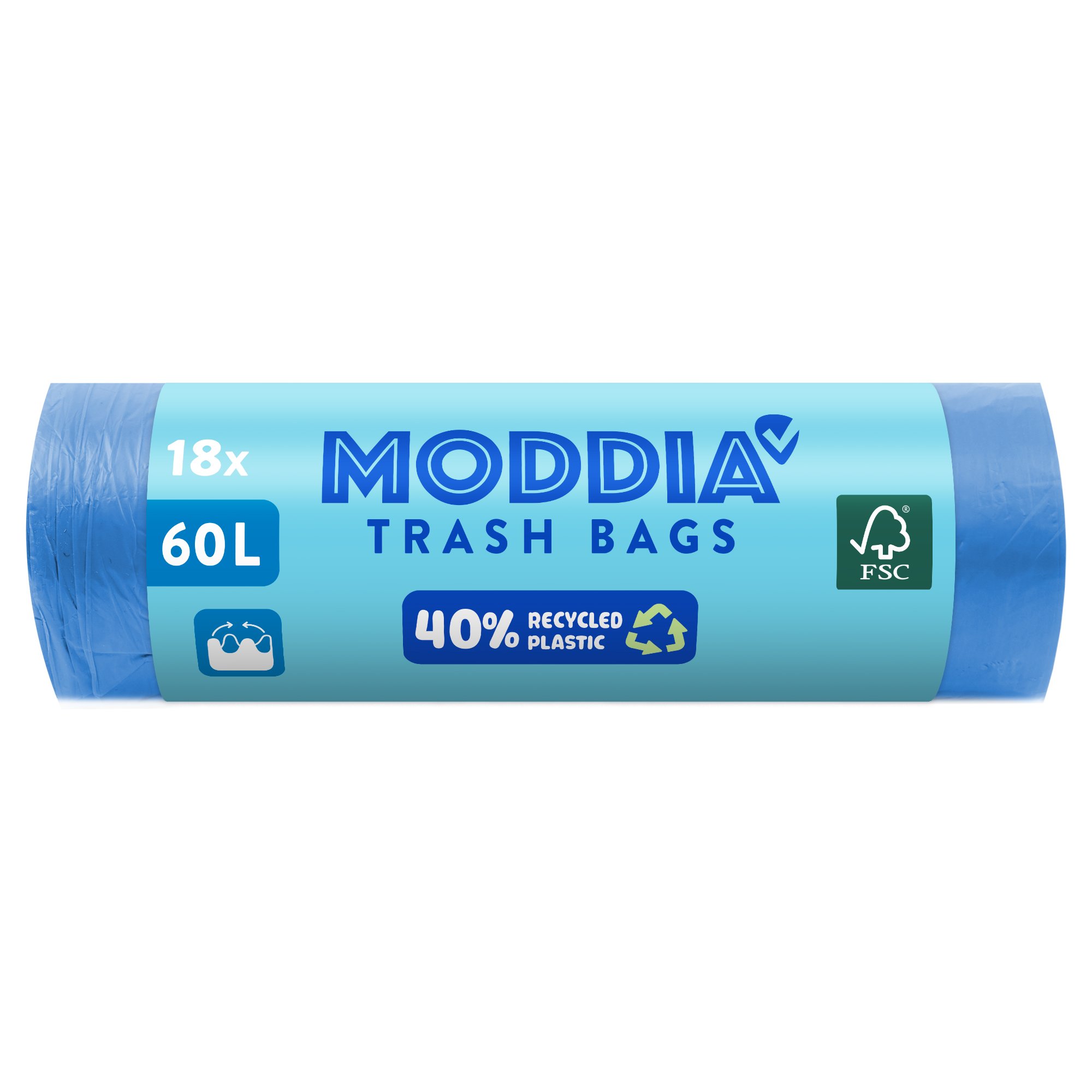 Moddia Odpadkové pytle zavazovací 18 x 60 l