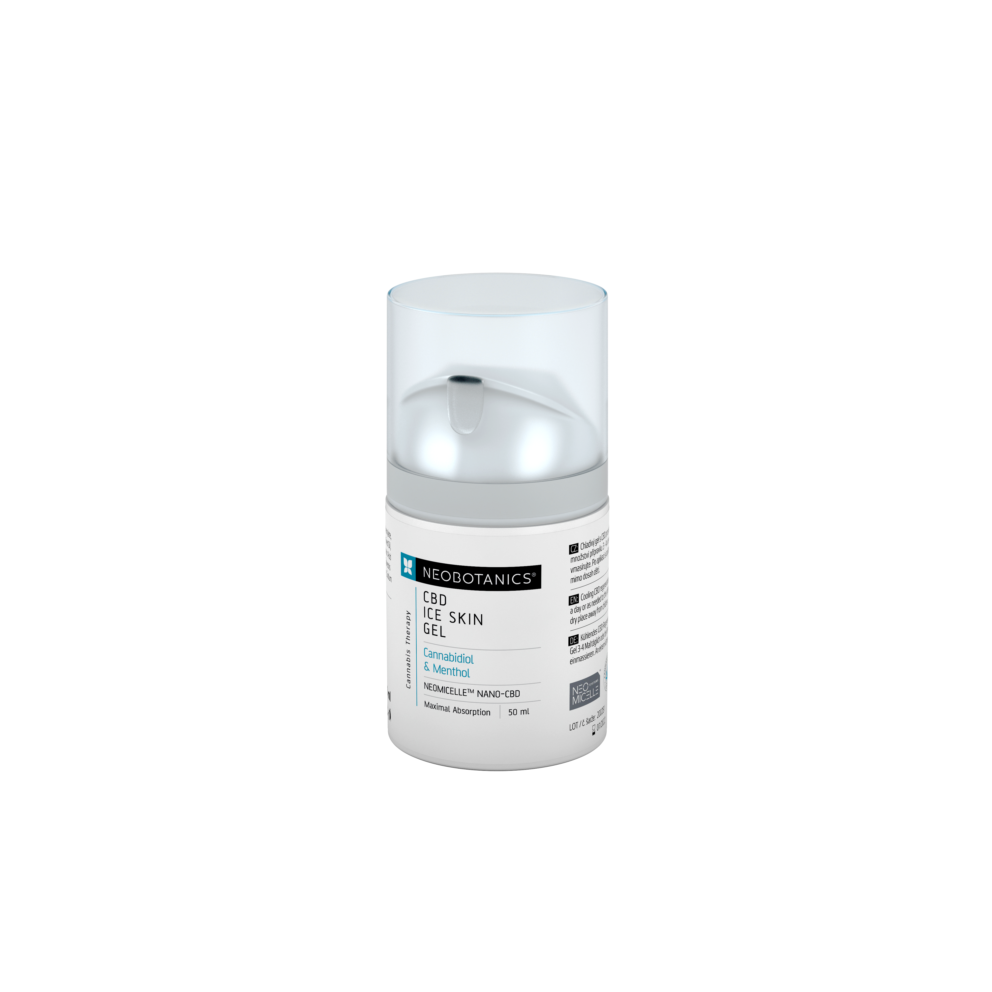 NEOBOTANICS CBD Ice Skin chladivý gel 50 ml