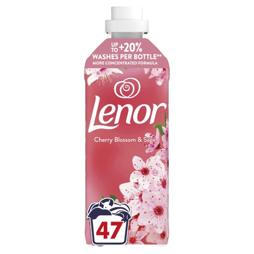 LENOR Aviváž, Cherry Blossom & Sage, 47 praní, 987 ml