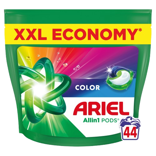 ARIEL Allin1 PODS, Color, kapsle na praní, 44 ks