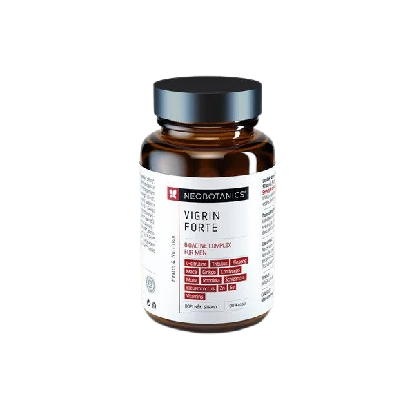 NEOBOTANICS Vigrin Forte X9 pro vytrvalost a vitalitu 90 kapslí