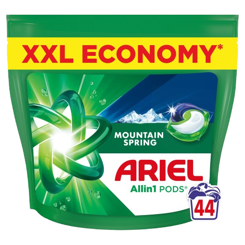 ARIEL Allin1 PODS, Mountain spring, kapsle na praní, 44 ks