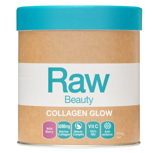AMAZONIA Raw Beauty Collagen Glow lesní plody 200 g