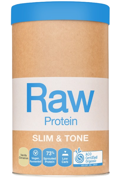 AMAZONIA Raw Protein Slim & Tone vanilka se skořicí 1000 g