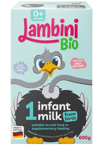 LAMBINI BIO počáteční kojenecké mléko 1 600 g