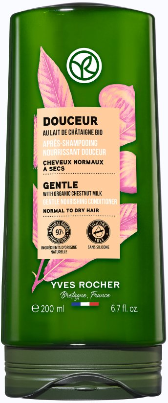 YVES ROCHER Jemný kondicionér s bio kaštanovým mlékem 200 ml