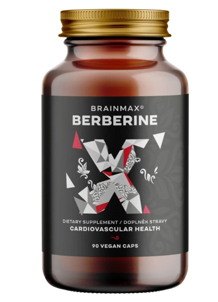 BRAINMAX Berberin 500 mg, 90 kapslí