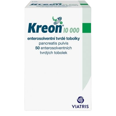 KREON 10000U, 50 tobolek