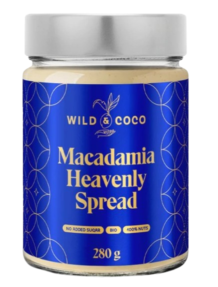 WILD & COCO Macadamia Heavenly Spread BIO 280 g