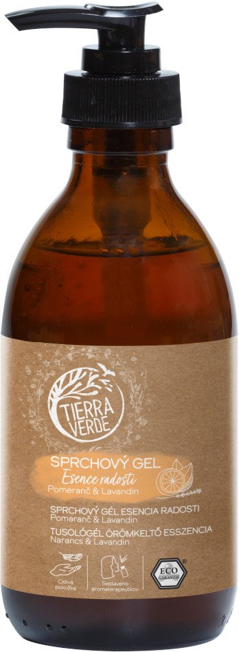 TIERRA VERDE Sprchový gel Esence radosti 230 ml