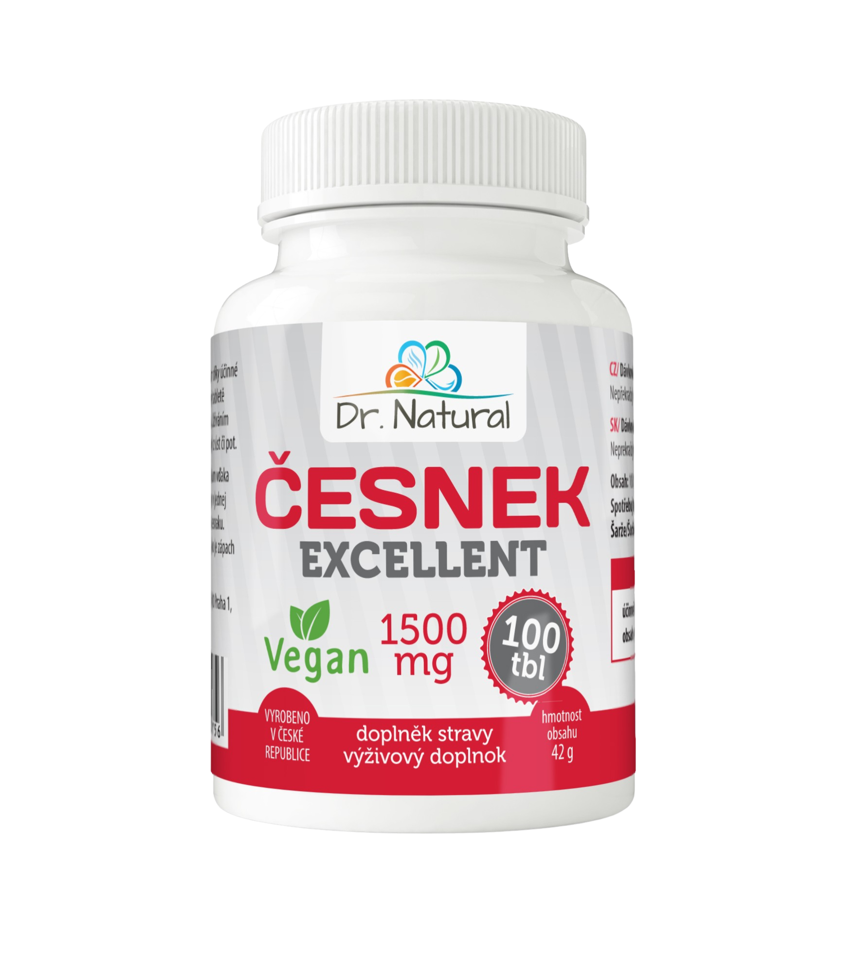 DR.NATURAL Česnek Excellent 100 tablet