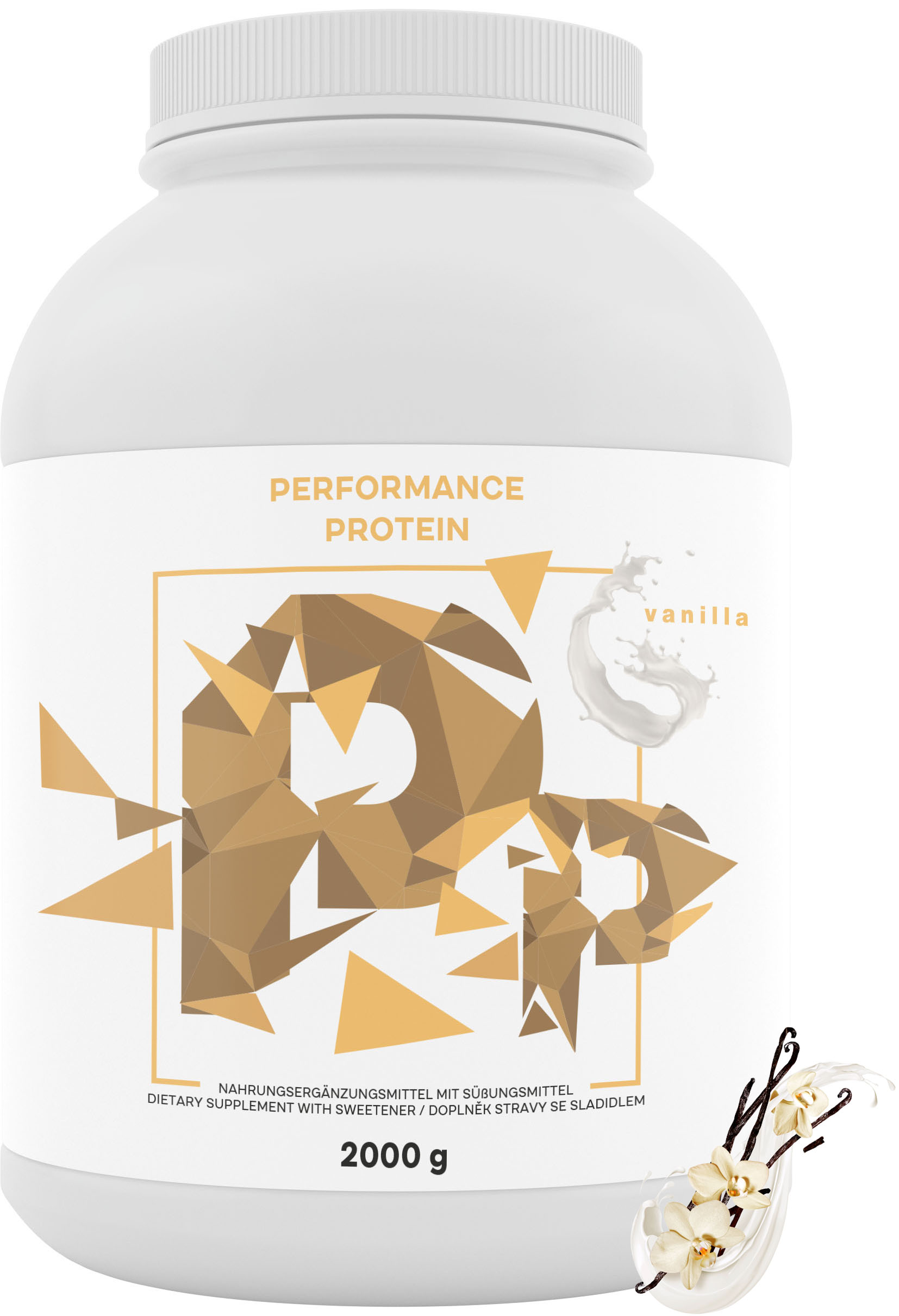 BRAINMAX Performance Protein vanilka 2000 g