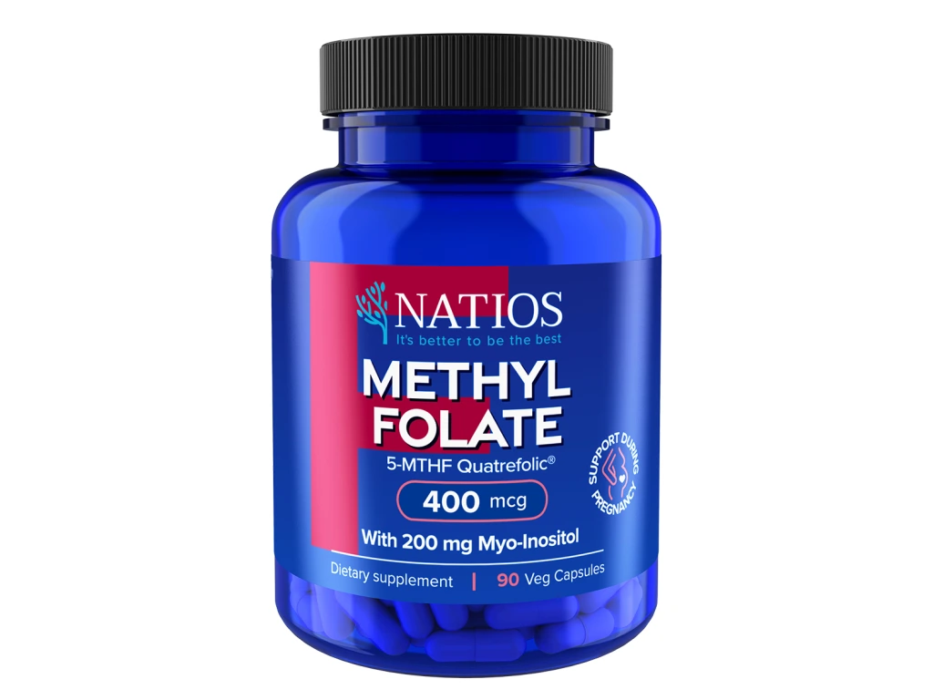 NATIOS Aktivní kyselina listová, 400 mcg 90 kapslí
