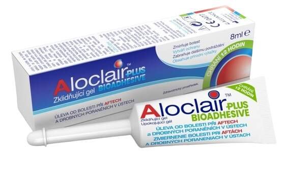 Fotografie ALOCLAIR PLUS BIOADHESIVE zklidňující gel 8 ml