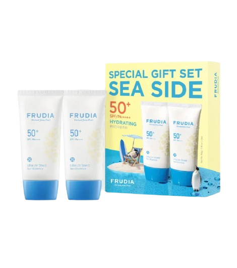 FRUDIA Sun Ultra UV Shield Hydratační krém na opalování SPF50+ set, 2 x 50 g