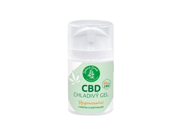 ZELENÁ ZEMĚ CBD chladivý gel 50 g