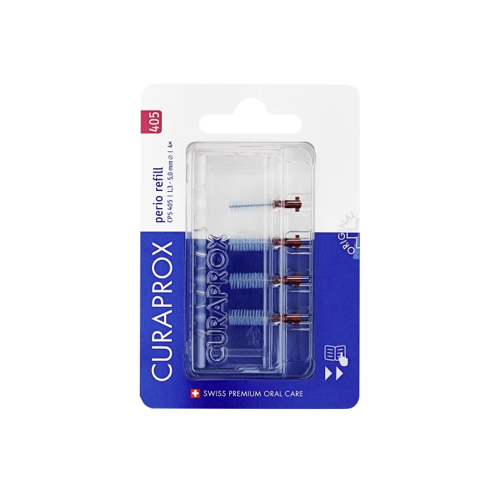 CURAPROX CPS 405 Perio Plus refill mezizubní kartáčky 4 ks