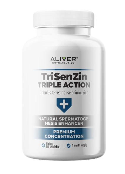 ALIVER TriSenZin Triple action 120 kapsúl