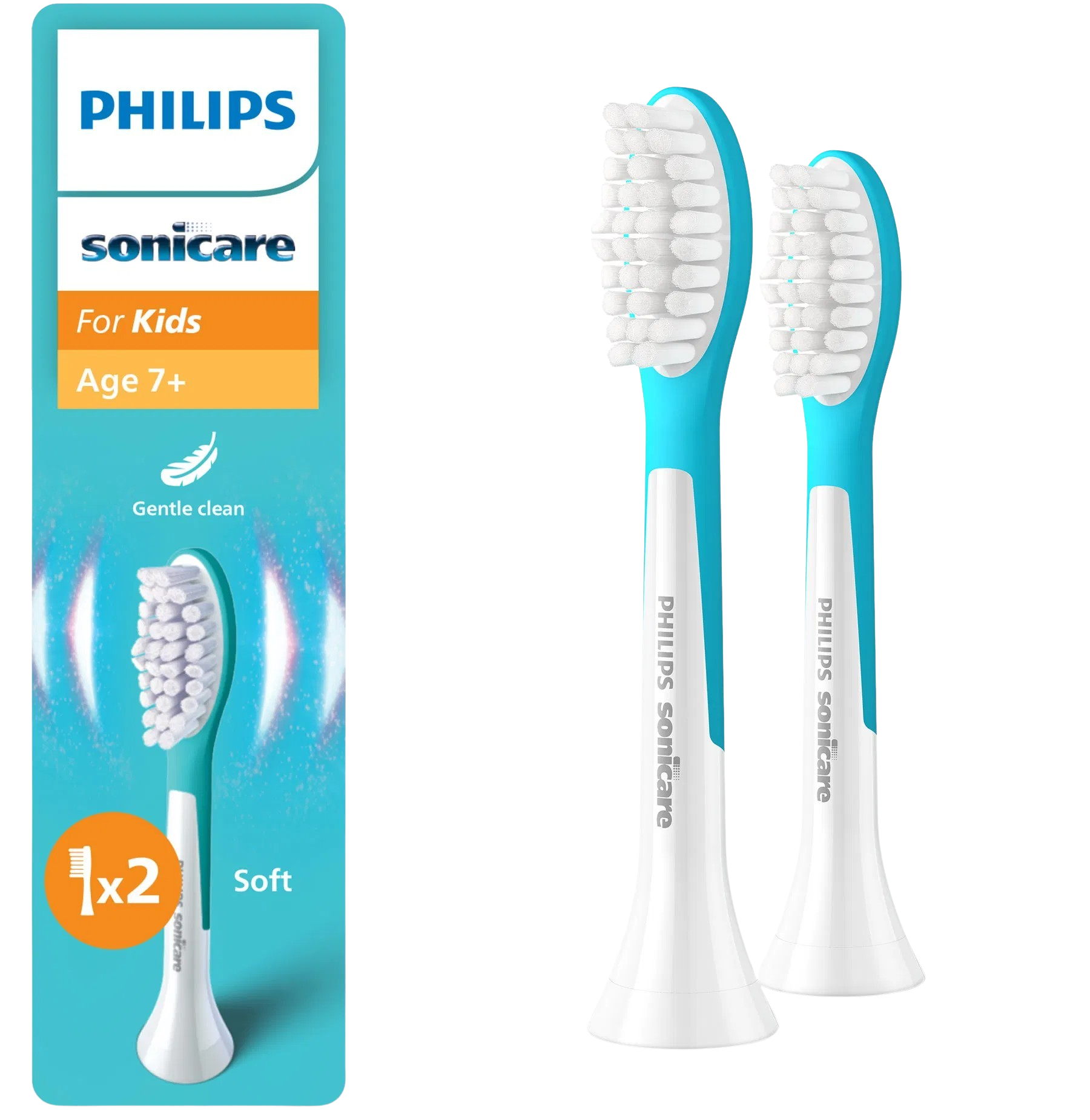 PHILIPS SONICARE for Kids Age 7+ HX6042/90 NH 2 ks