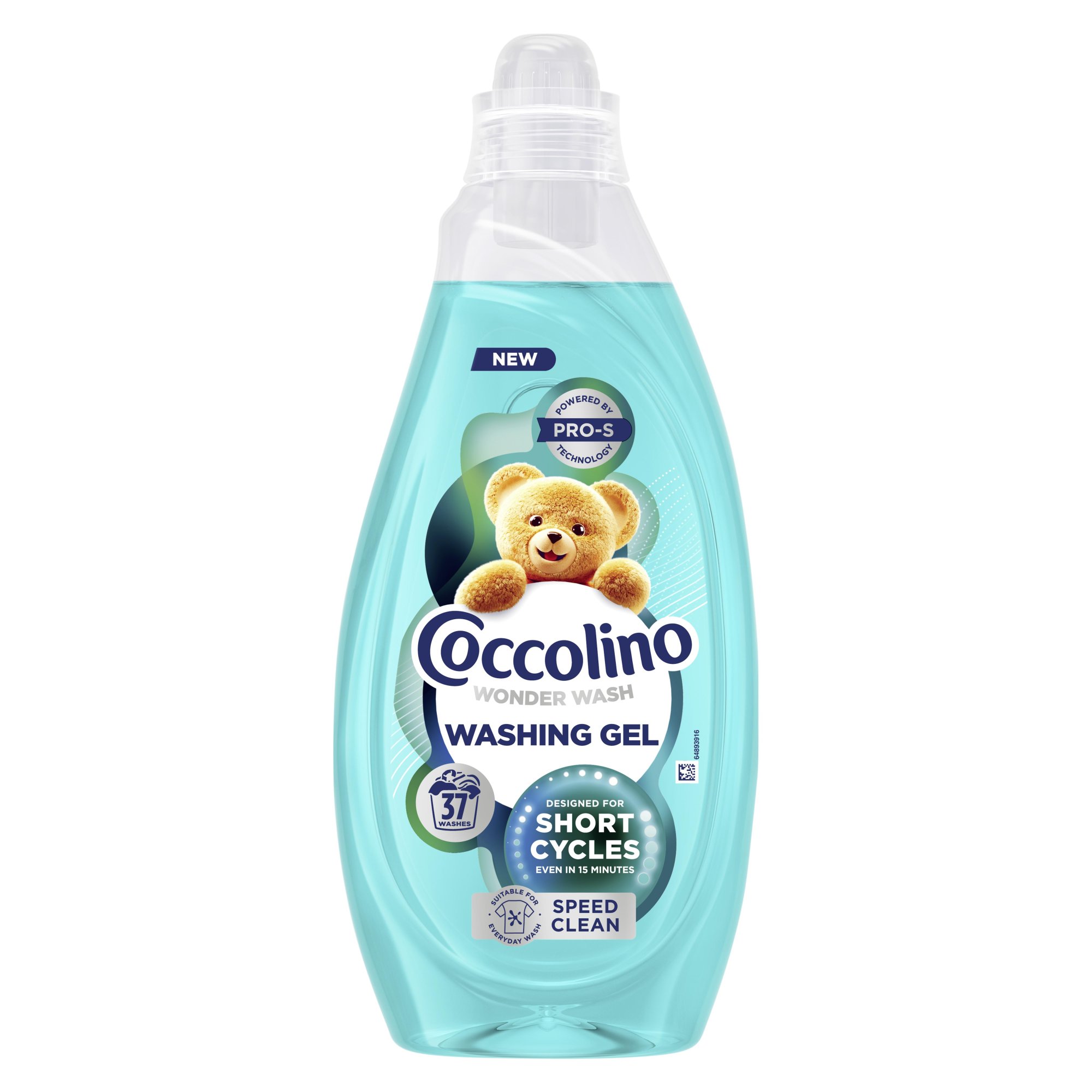 COCCOLINO Wonder Wash prací gel Speed Clean 1.48 l