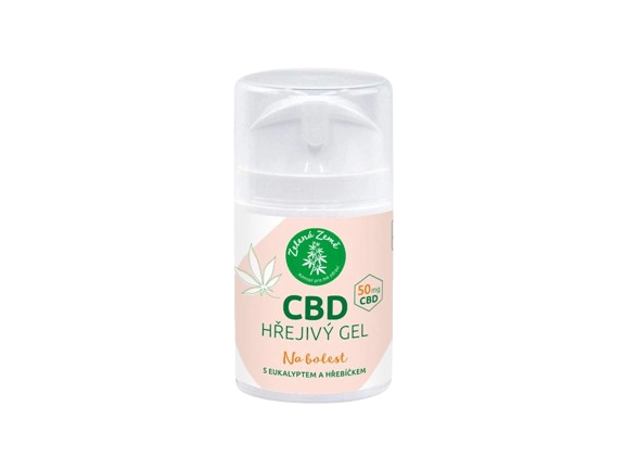 ZELENÁ ZEMĚ CBD hrejivý gél 50 g