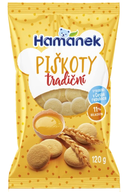 HAMÁNEK Tradičné piškóty 120 g