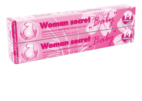 WOMAN SECRET Baby těhotenský tyčinkový test 2 ks