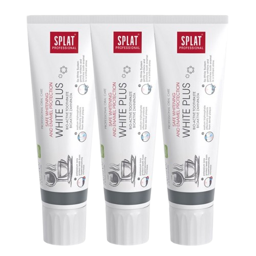 SPLAT Professional White Plus 3 x 100 g